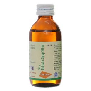 Quy cách đóng gói Thuốc Siro Nutrozinc 100ml
