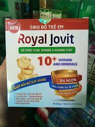 Quy cách đóng gói Thuốc Siro Royal Jovit