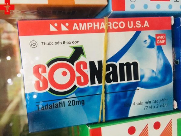 Quy cách đóng gói SOSNam 20mg Quy cách đóng gói SOSNam 20mg