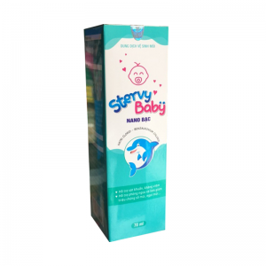 Stervy Baby Nano Bạc Xịt Rửa Mũi