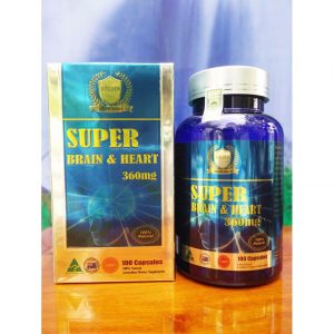 Quy cách đóng gói Super Brain & Heart Hộp 30 Viên 