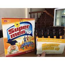 Quy cách đóng gói Supermen IQ hộp 20 ống