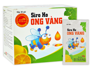 Quy cách đóng gói Siro Ho Ong Vàng