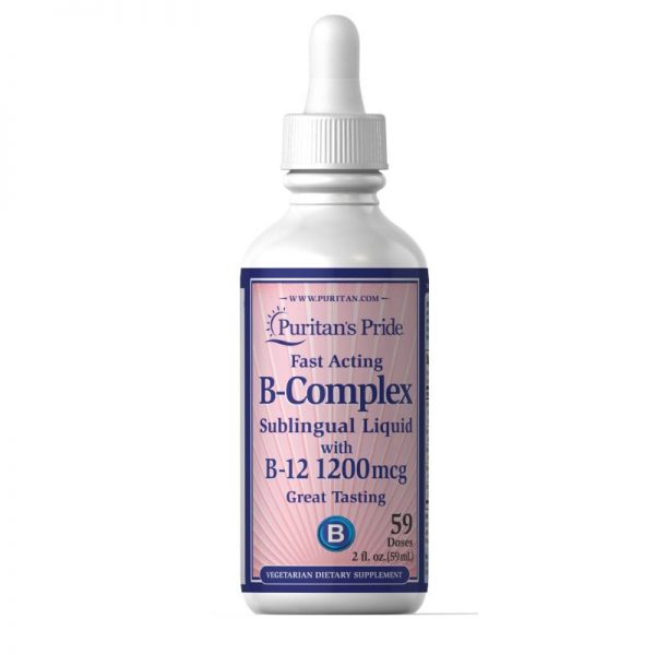 Sublingual Liquid B Complex
