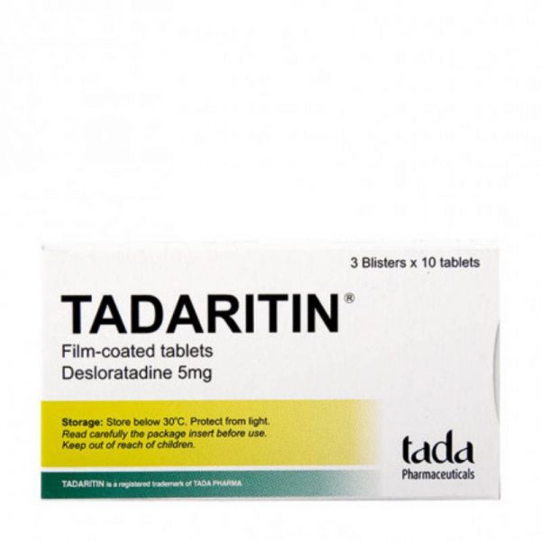 Thuốc Tadaritin 5mg là thuốc gì ? Thuốc Tadaritin 5mg là thuốc gì ?