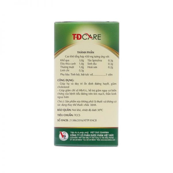 TD-Care-Lo-60-Vien-Giup-Ha-Duong-Huyet-Giam-Cholesterol-1 TD-Care-Lo-60-Vien-Giup-Ha-Duong-Huyet-Giam-Cholesterol-1