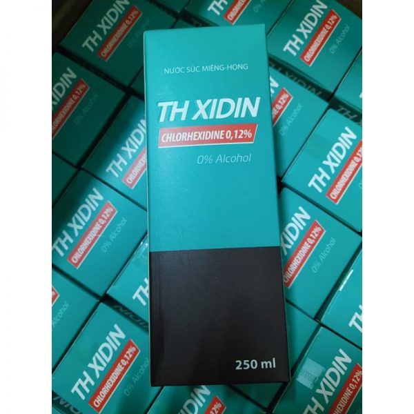 TH Xidin TH Xidin - Nước súc miệng hỗ trợ ngăn chặn viêm nhiễm họng