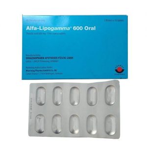 Quy cách đóng gói Thuốc Alfa-Lipogamma 600 Oral