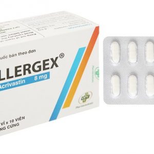 Quy cách đóng gói Thuốc allergex 8mg