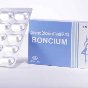Quy cách đóng gói Thuốc Boncium Gracure 