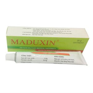 Quy cách đóng gói Thuốc chữa bỏng Maduxin 20g 