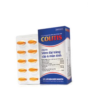 Quy cách đóng gói Thuốc Colitis
