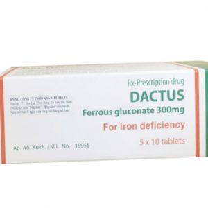 Quy cách đóng gói Thuốc Dactus 300mg