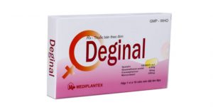 Thuốc Deginal – Viên Đặt Âm Đạo (10 viên)