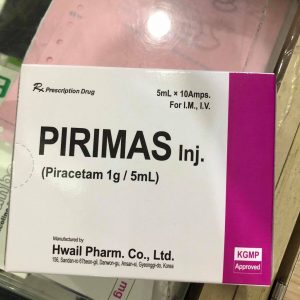 Quy cách đóng gói Thuốc Pirimas 1g/5ml