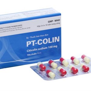 Quy cách đóng gói THUỐC PT COLIN 100 mg 