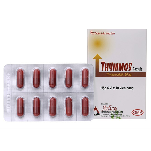 Quy cách đóng gói Thuốc Thymmos Capsule Quy cách đóng gói Thuốc Thymmos Capsule