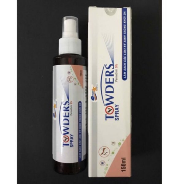 Quy cách đóng gói Towders Spray chai 150ml Quy cách đóng gói Towders Spray chai 150ml