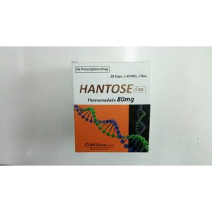Quy cách đóng gói Thuốc Hantose Cap 80mg