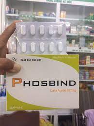 Thuốc Phosbind - Bổ sung Calci
