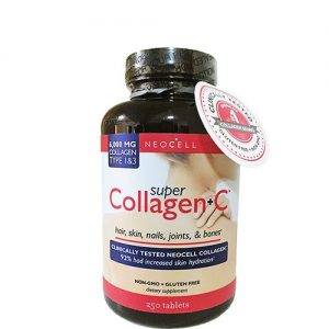 Quy cách đóng gói Thuốc Super Collagen Neocell +C