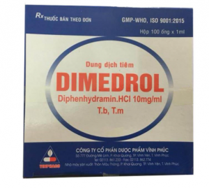 Thuốc tiêm Dimedrol 10mg/ml dung dịch là thuốc gì ?