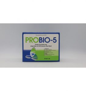 Quy cách đóng gói Thực Phẩm Bảo vệ sức khỏe Probio-5