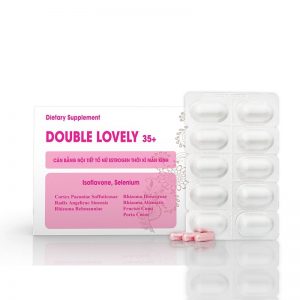 Quy cách đóng gói Double Lovely 35 Hộp 30 Viên