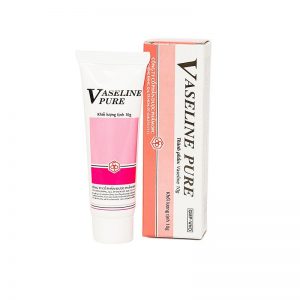 Vaseline Pure tuýp 10g – Phòng nứt môi, khô môi