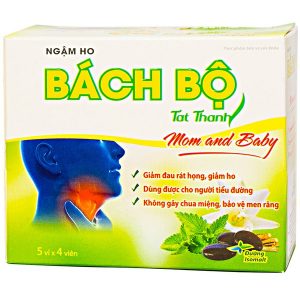 Viên Ngậm Ho Bách Diệp Mom And Baby (Hộp 50 vỉ) là thuốc gì ?