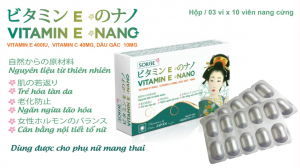 Vitamin E Nano - Hạn Chế Lão Hóa Da, Sáng Mịn Da