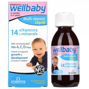 Quy cách đóng gói Vitamin tổng hợp Wellbaby