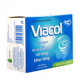 Viacol – Kẹo Không Đường (20 viên) là thuốc gì ?