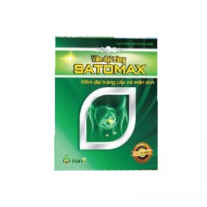 Quy cách đóng gói thuốc Viên Đại Tràng Satomax (30 viên) 