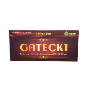 Viên Giải Độc Gan GATECK1 (30 viên) là thuốc gi?