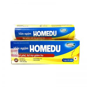 Viên ngậm ho Homedu (tuýp 20 viên) là thuốc gì ?