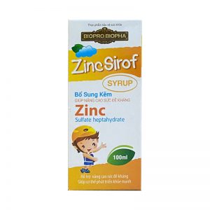Thuốc Zinc Sirof chai 100ml là thuốc gì ?