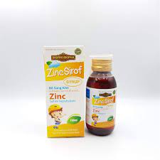 Quy cách đóng gói Thuốc Zinc Sirof chai 100ml 
