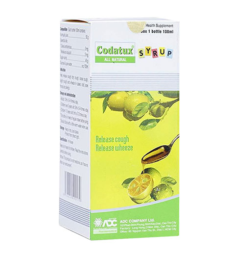 codatux-syrup Tác dụng phụ của Codatux Syrup
