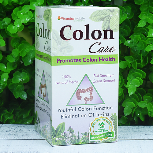 colon-care-ho-tro-dieu-tri-viem-dai-trang Tác dụng phụ của thuốc Colon Care Vitamins For Life