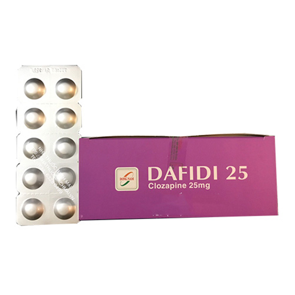 dafidi-25 Tác dụng phụ của thuốc Dafidi 25mg
