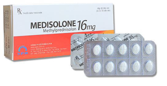 Medisolone 16 Hộp 30 Viên - Nhà thuốc Thục Anh