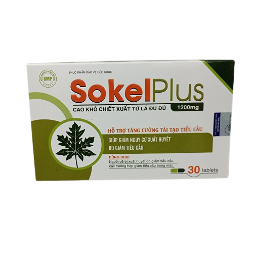 sokelplus SokelPlus - Tăng cường tái tạo tiểu cầu