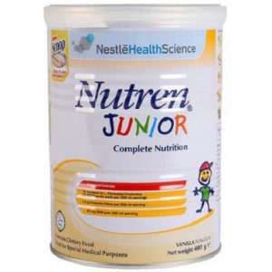 Quy cách đóng gói Sữa Nestlé Nutren Junior 400g (1 – 10 tuổi)