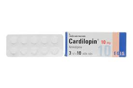 Tác dụng phụ của thuốc Cardilopin 10Mg Egis