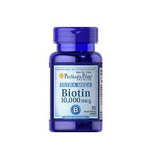 Quy cách đóng gói của thuốc Biotin 10000 mcg lọ hộp 50 viên