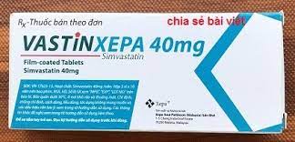 Tác dụng phụ của thuốc Vastinxepa 40mg 