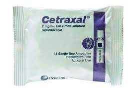 Quy cách đóng gói của thuốc Cetraxal Hộp 15 Ống