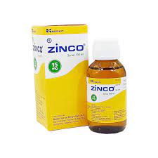 Quy cách đóng gói của thuốc Zinco Siro 100 ml