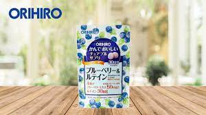 Thuốc bổ sung Blueberry và Lutein Orihiro dạng túi 120 viên là gì ?